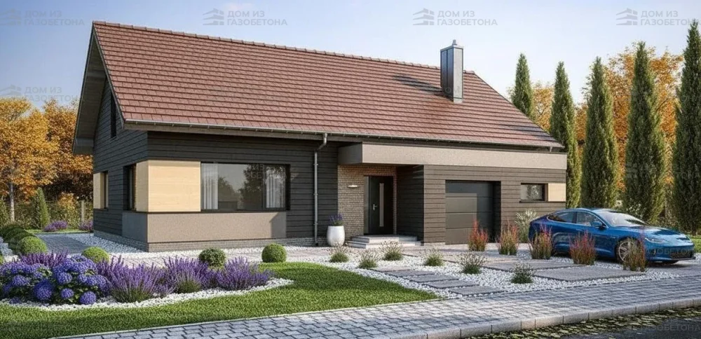 Проект Двухэтажный дом 15 на 13, 236 м2