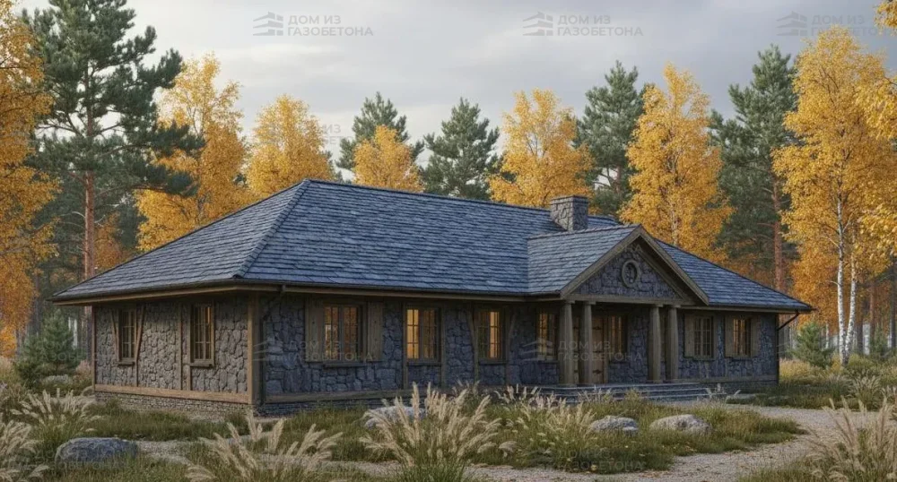 Проект Двухэтажный дом 29 на 16, 378 м2