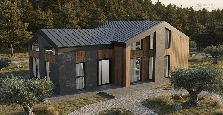 Проект Двухэтажный дом 15 на 13, 196 м2